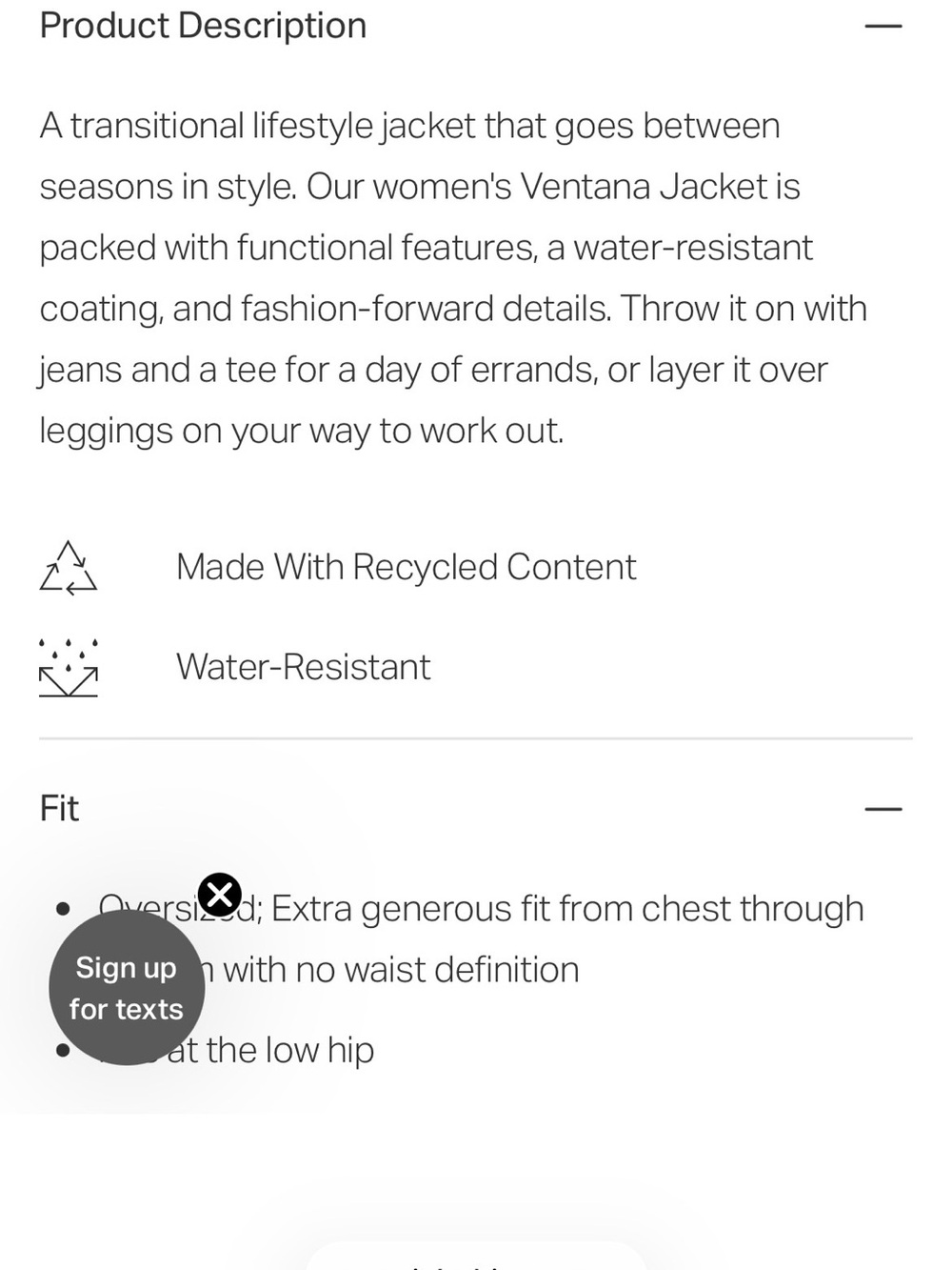 Vuori Ventana Hooded Jacket - Picture 7 of 15